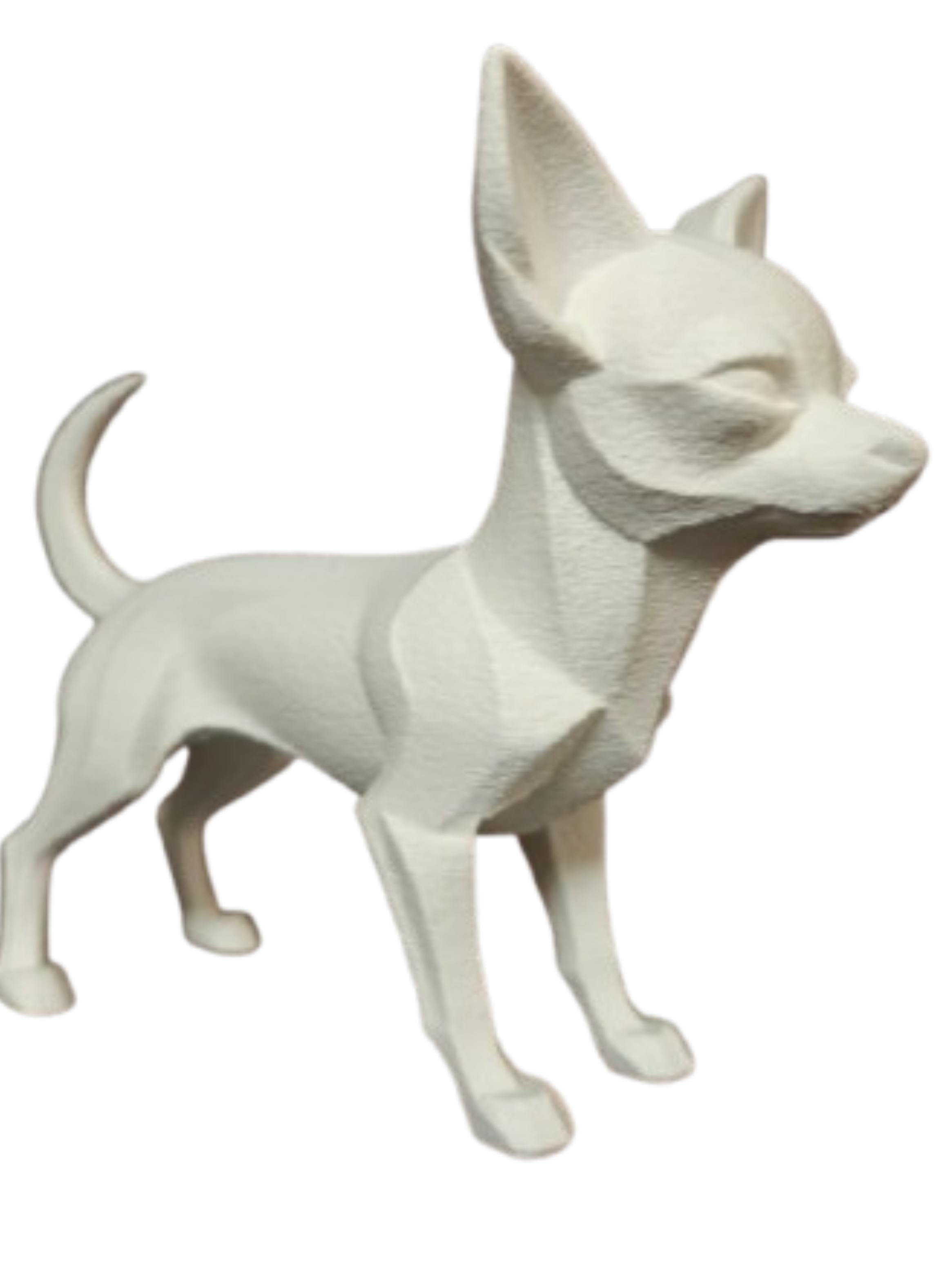 Figura Decorativa- Chihuahua de Pelo Corto GRIS-2