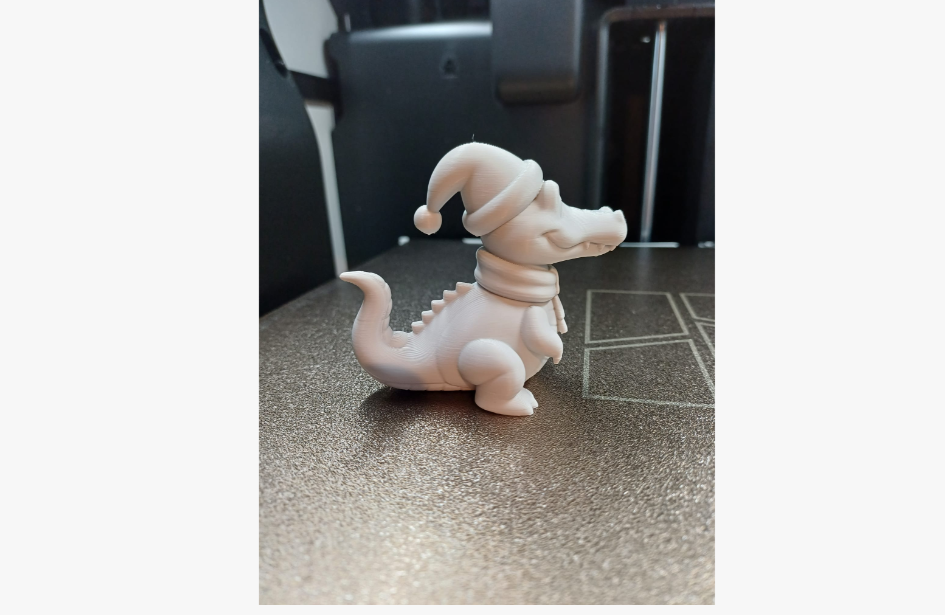 Cocodrilo Navideño - Decoración navideña-2