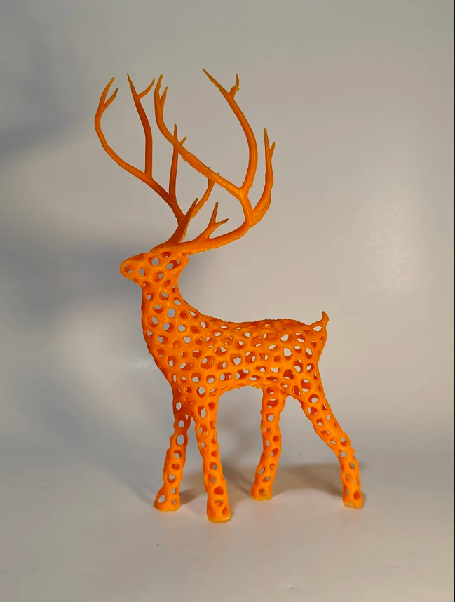 Adorno navidad - Reno voronoi-3