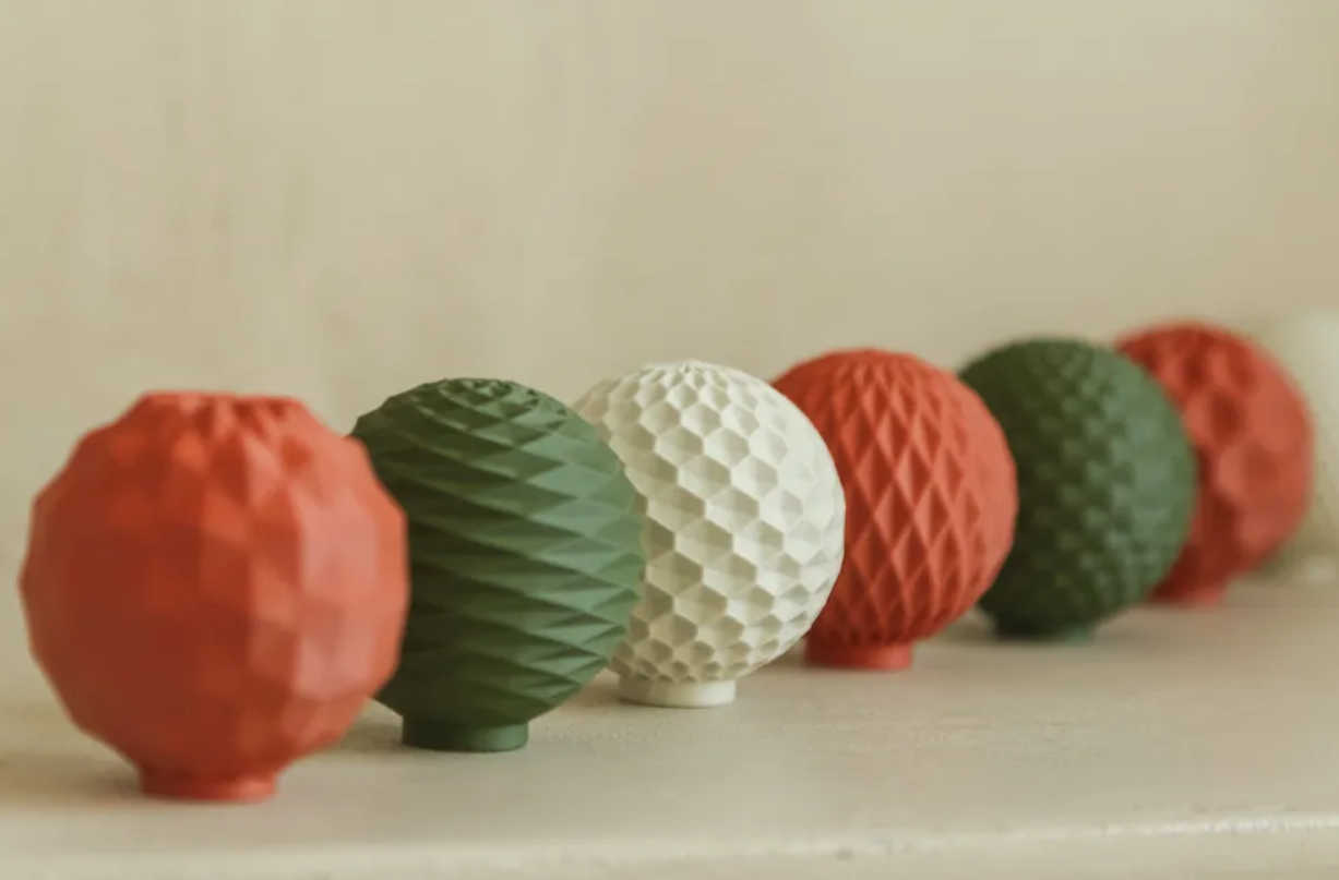 Adornos navideños para árbol con caja (pack 7 un)-2