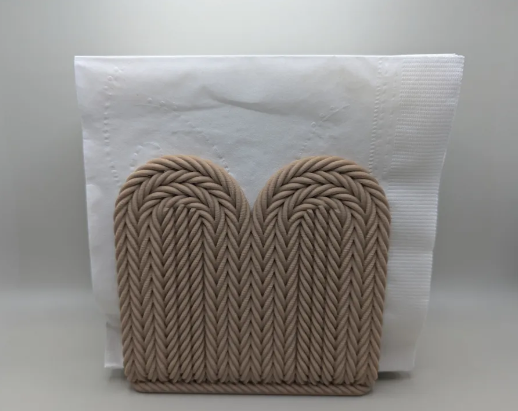 Porta servilletas estilo cuerda vertical-3