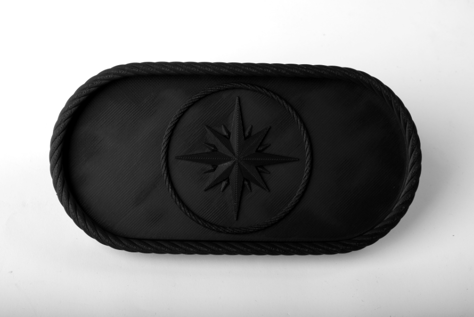 Bandeja Decorativa de Brújula Pirata-2