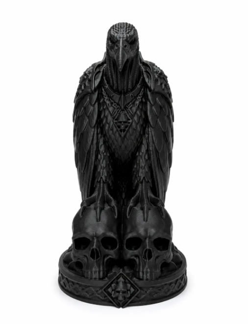 Escultura Elegante Prints Patro- Buitre Necro-4