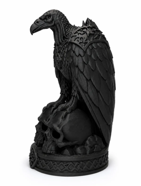Escultura Elegante Prints Patro- Buitre Necro-5