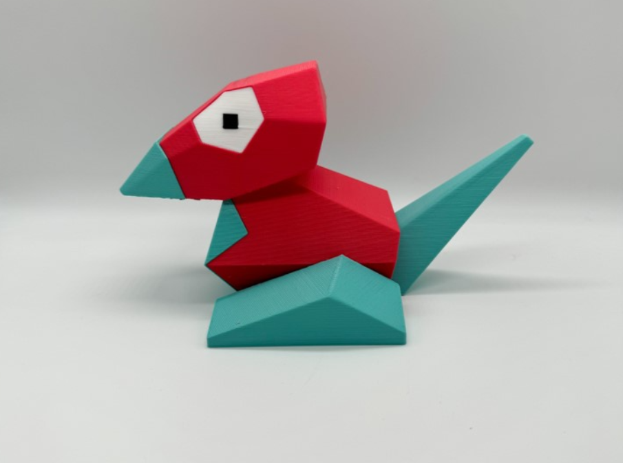 Porygon Pokemon- Figura Decorativa-2