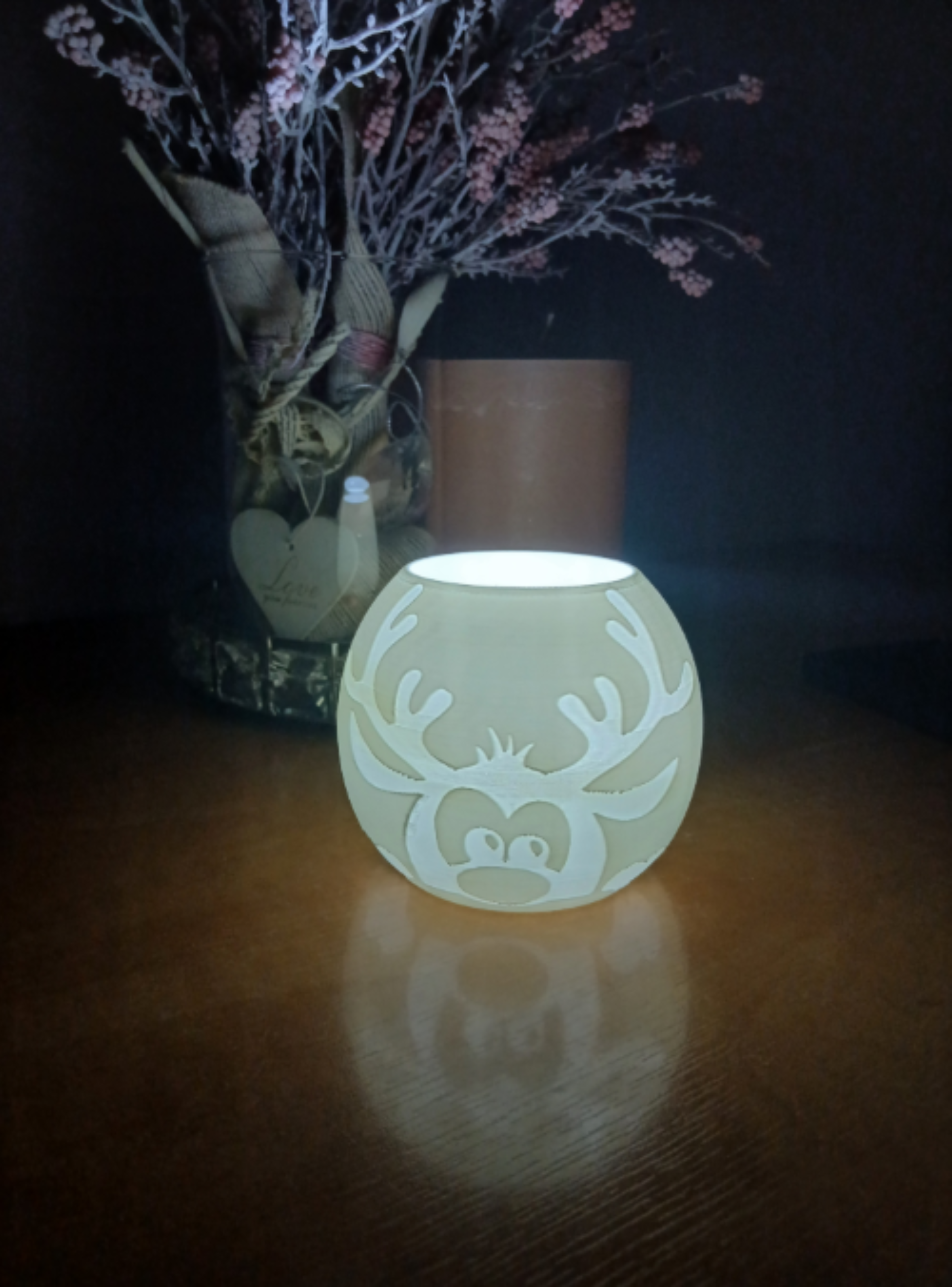 Portavelas LED Reno Adorable-2