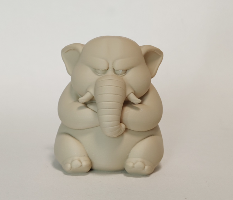 Figura Decorativa- Elefante Gruñón-2