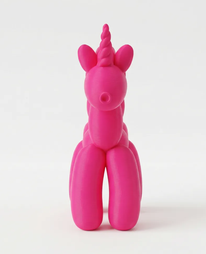 Figura decorativa - Unicornio estilo globo-2
