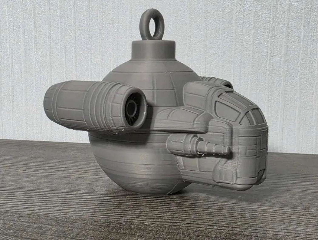 Adorno Navideño - Razor Crest de Mandalorian -2