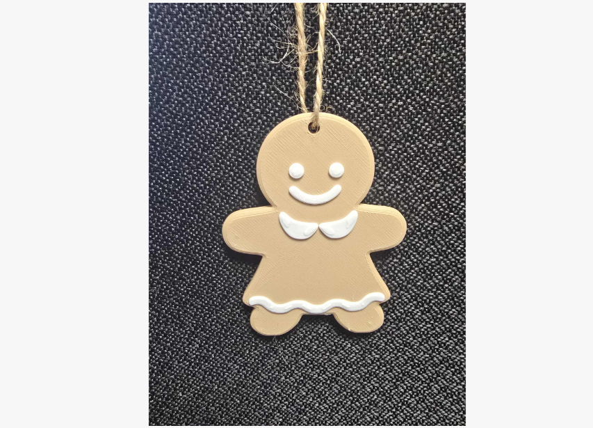 Adornos para Árbol de Navidad galletas de jengibre - Pack 6-1