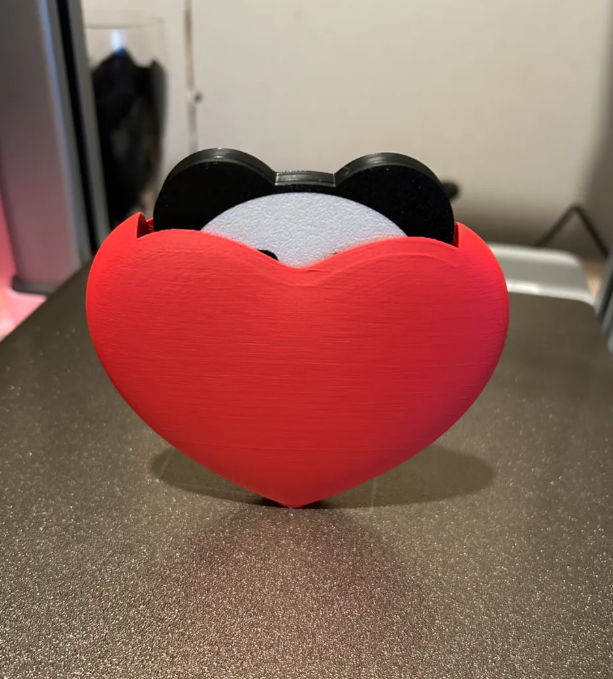 Figura Decorativa - Panda De San Valentín-2