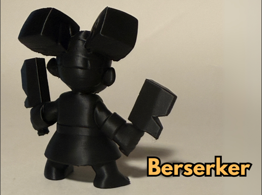 Figura Decorativa Bárbaro de Élite (Clash Royale)-2
