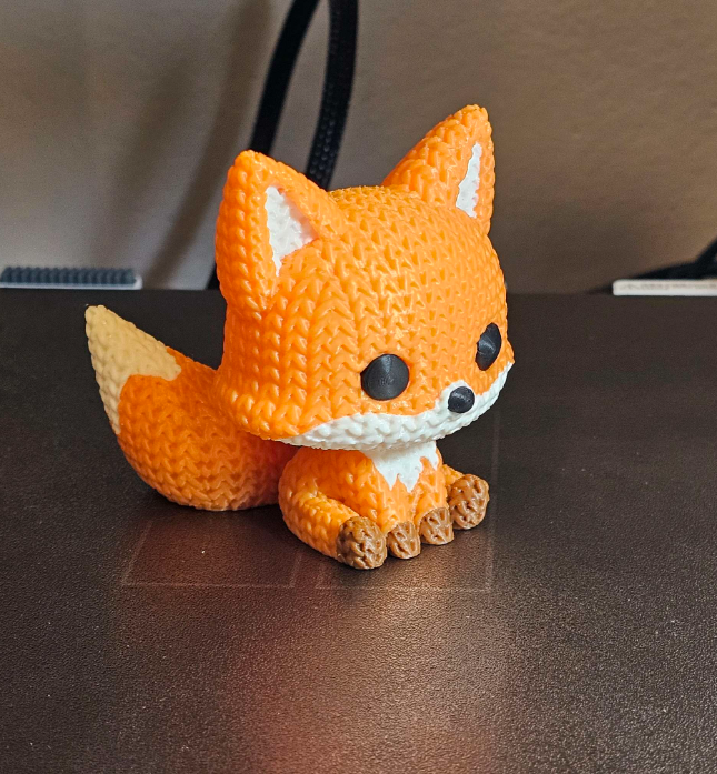 Mini Figura - Zorro Estilo Tejido-3