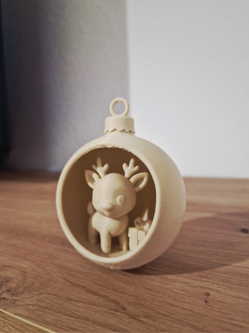 Adorno para el árbol de Navidad- Ciervo Navideño-2