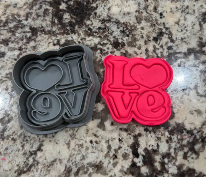 Cortadores de galletas de San Valentín (pack 7 un)-4