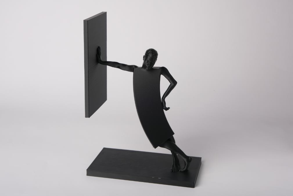 Escultura Abstracta de Equilibrio-2