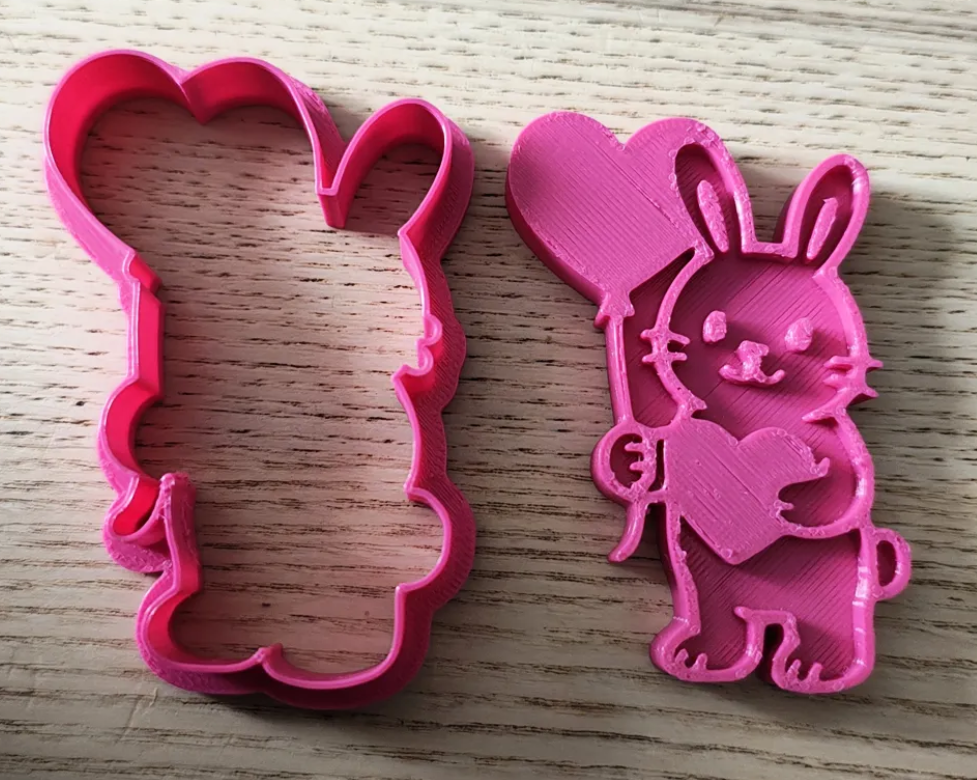 Cortadores de Galletas Animales - San Valentín (pack 4 un)-4