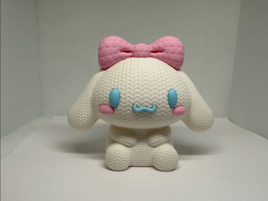 Figura - Cinnamoroll Tejido 3D-3