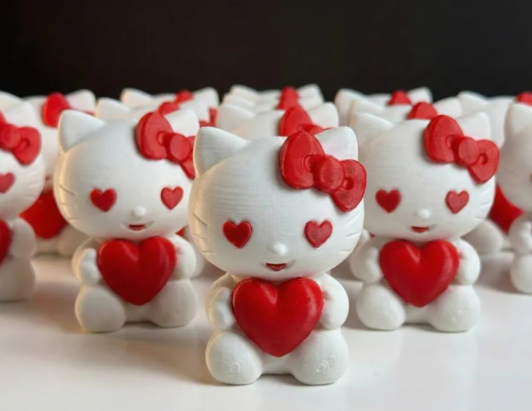 Figura Gatita enamorada - San Valentín-2