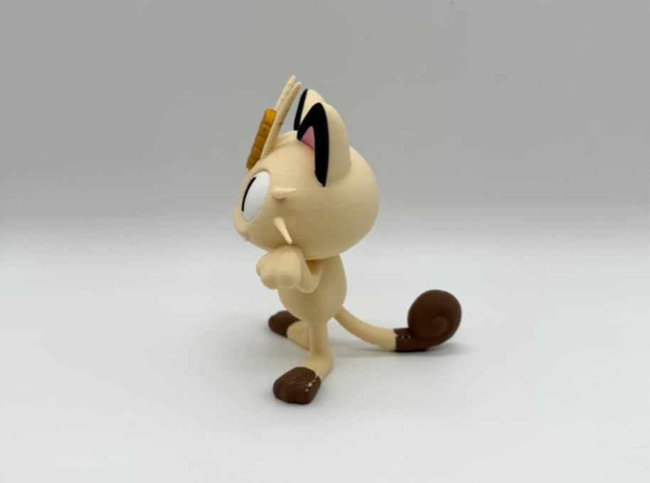 Figura Decorativa- Pokemon Meowth-2