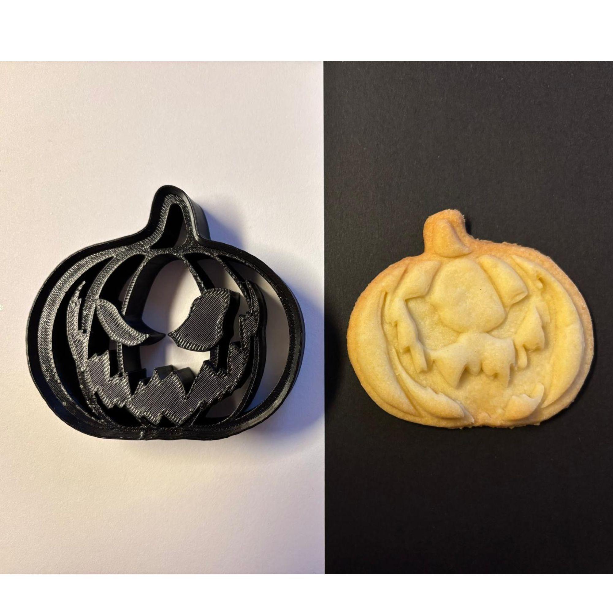 Cortador De Galletas Calabaza De Halloween-3