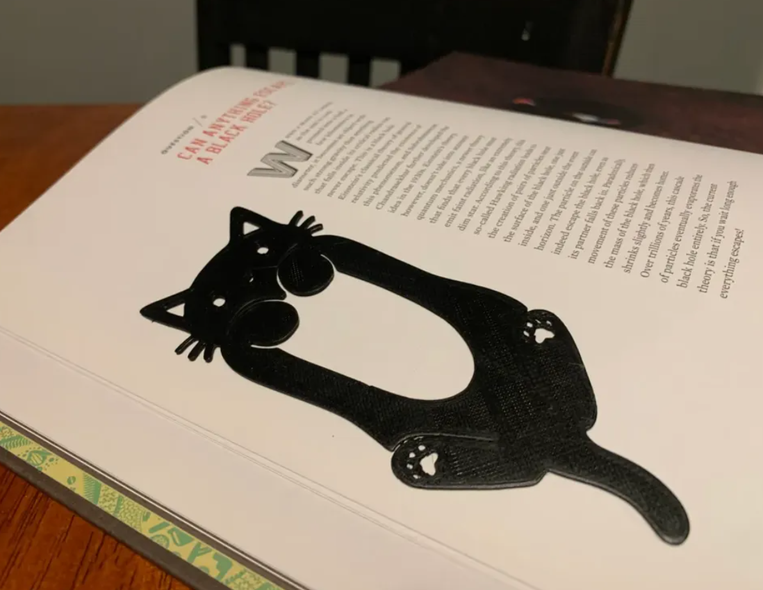 Marca página - Gatito asomándose-2