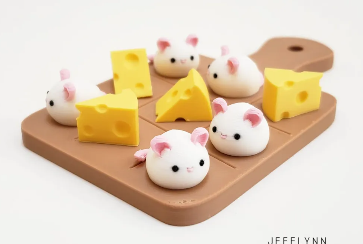 Juego Tres en Raya - Queso y Ratón-2