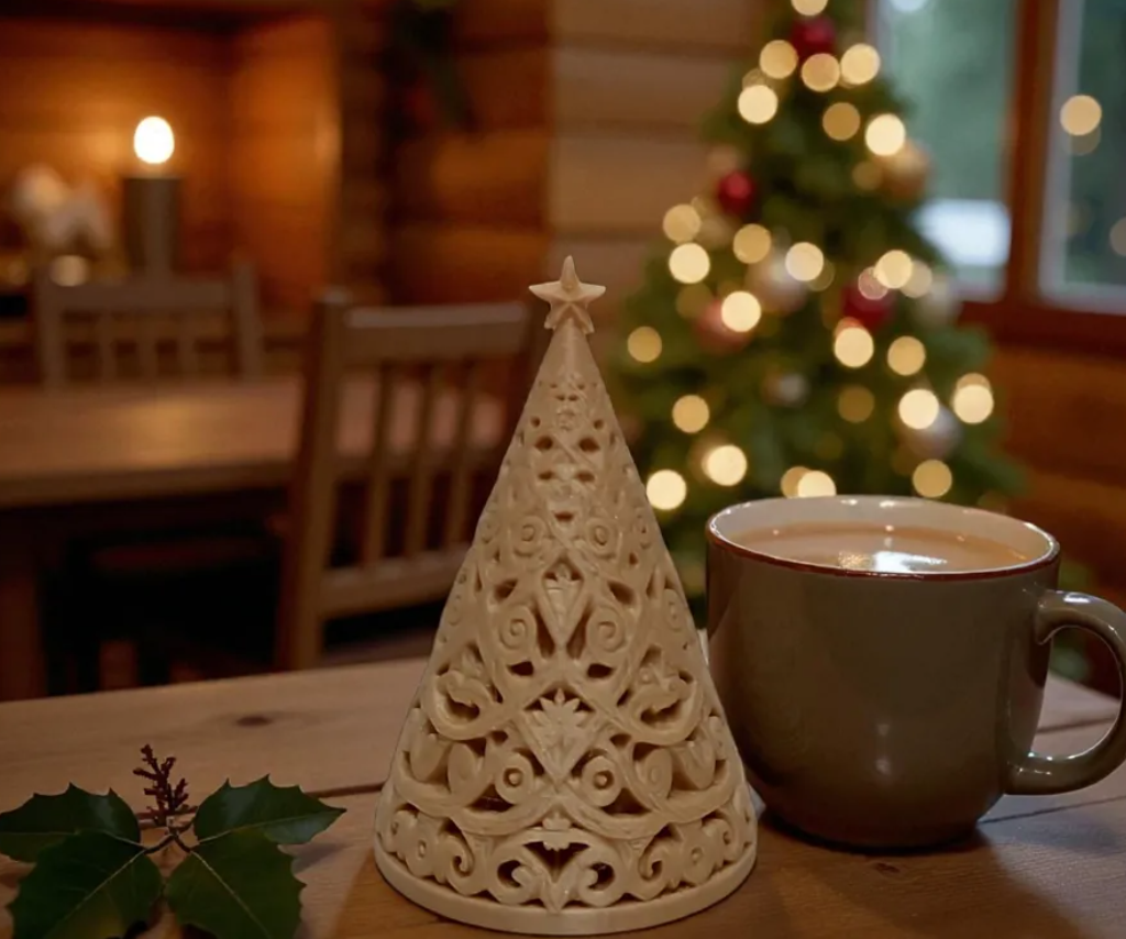 Adorno navidad - Árbol festivo-3