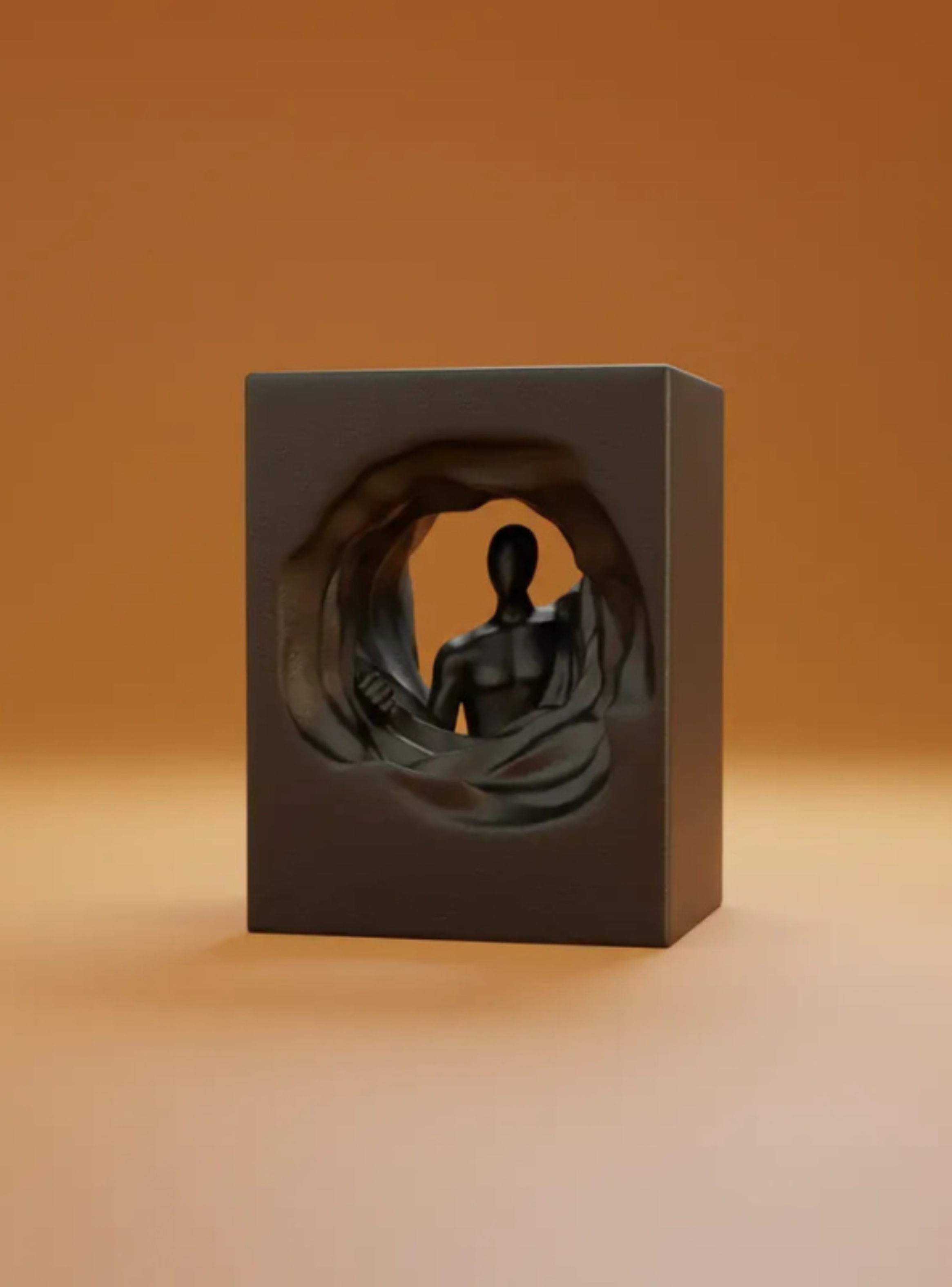 Figura Decorativa Prints Patro - Escultura Adéntrese Moderna-2
