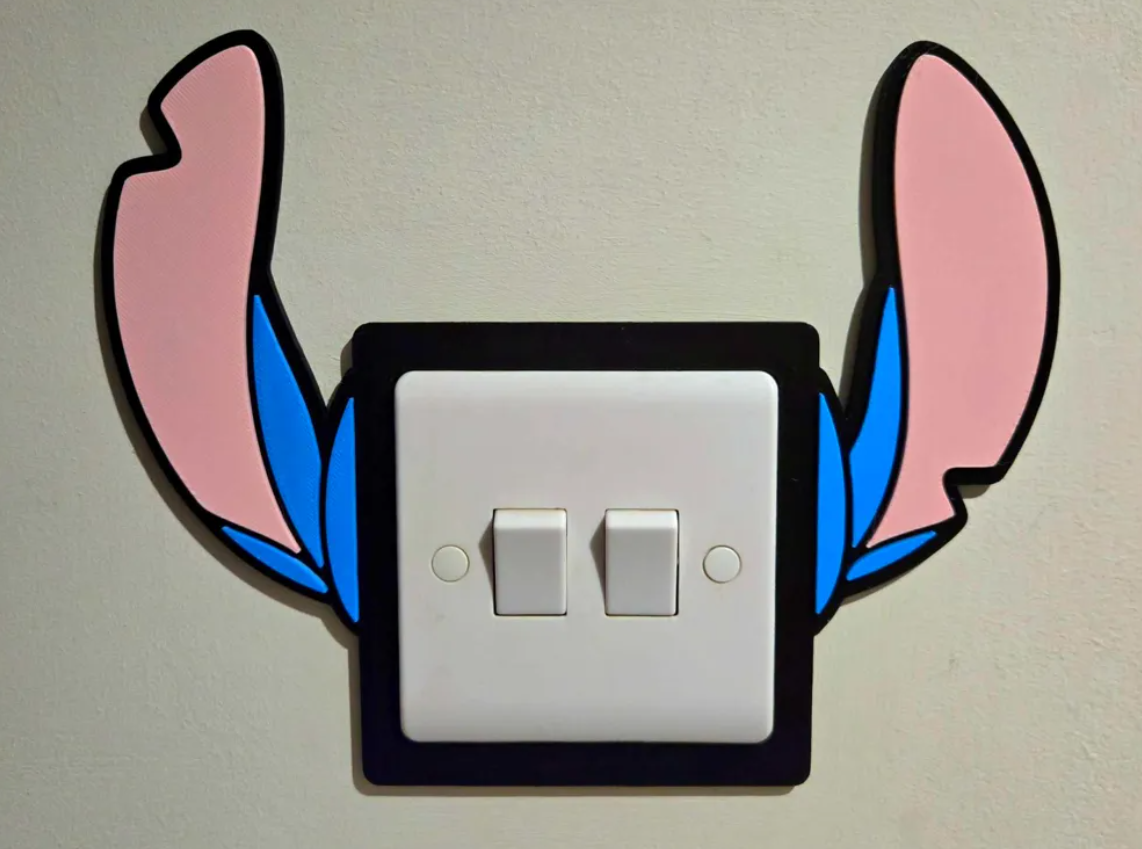 Adorno Para Interruptor - Stitch-1