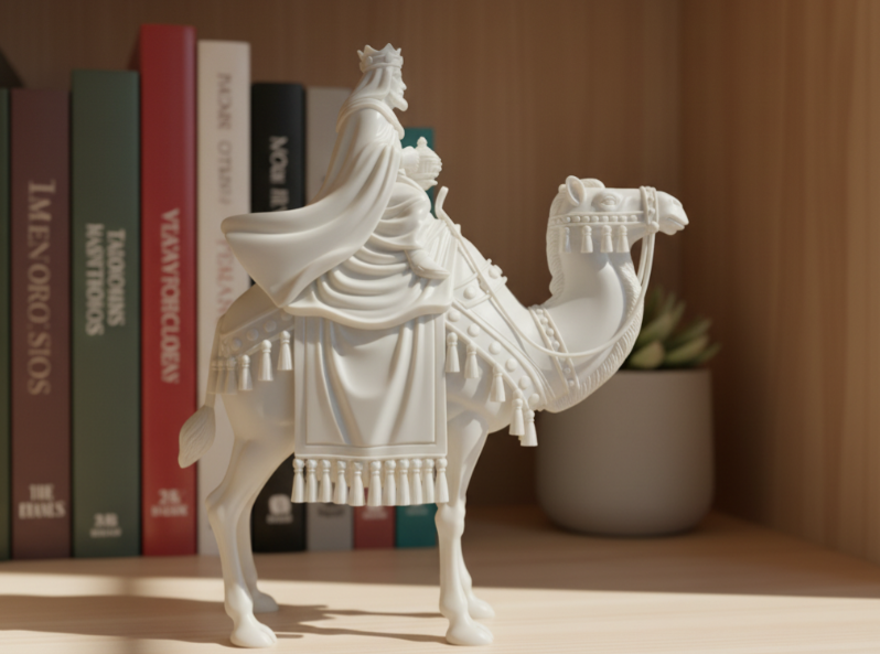 Figura de Rey Mago en Camello-3