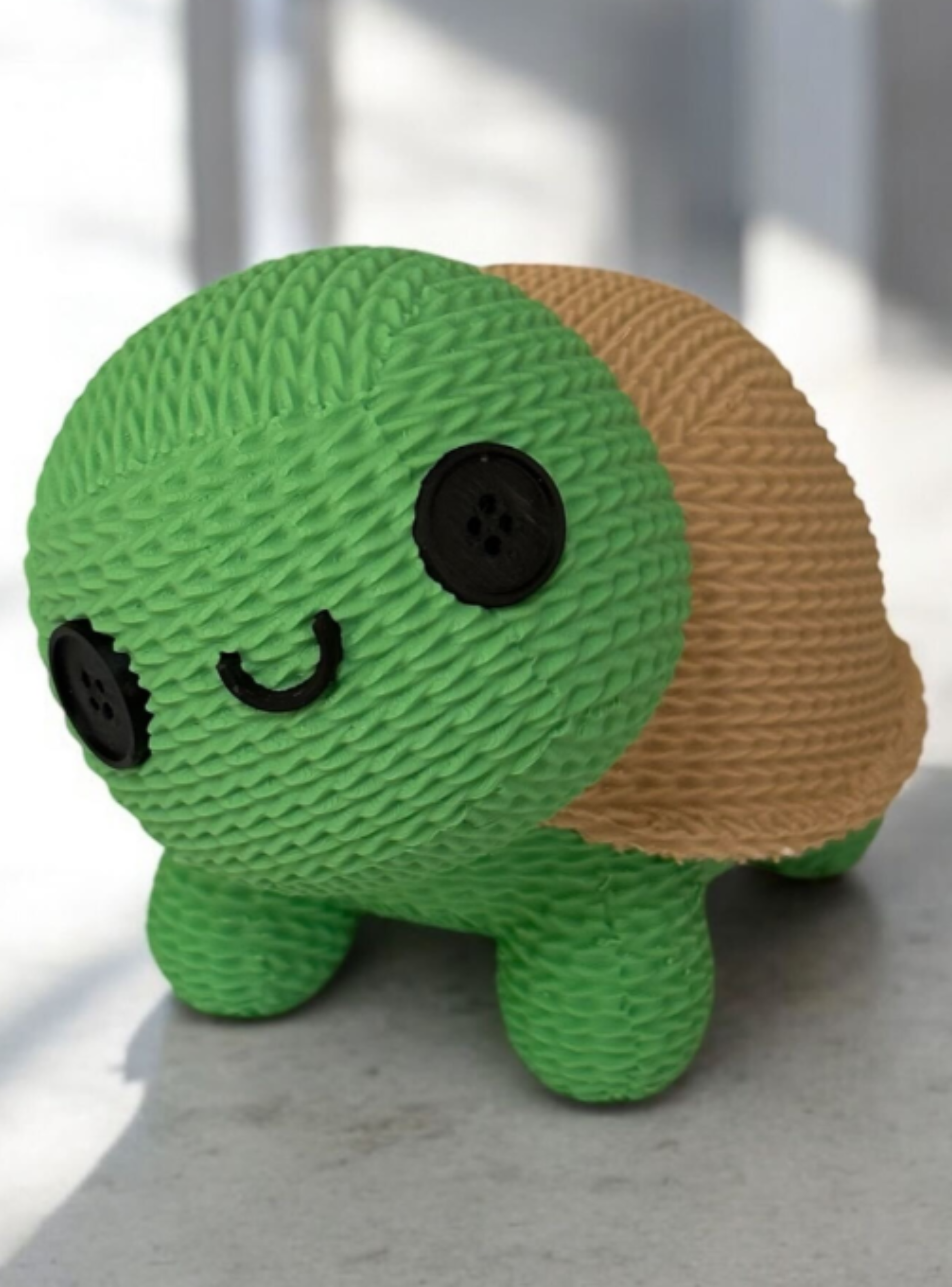 Figura Decoración- Tortuga Tejida-1