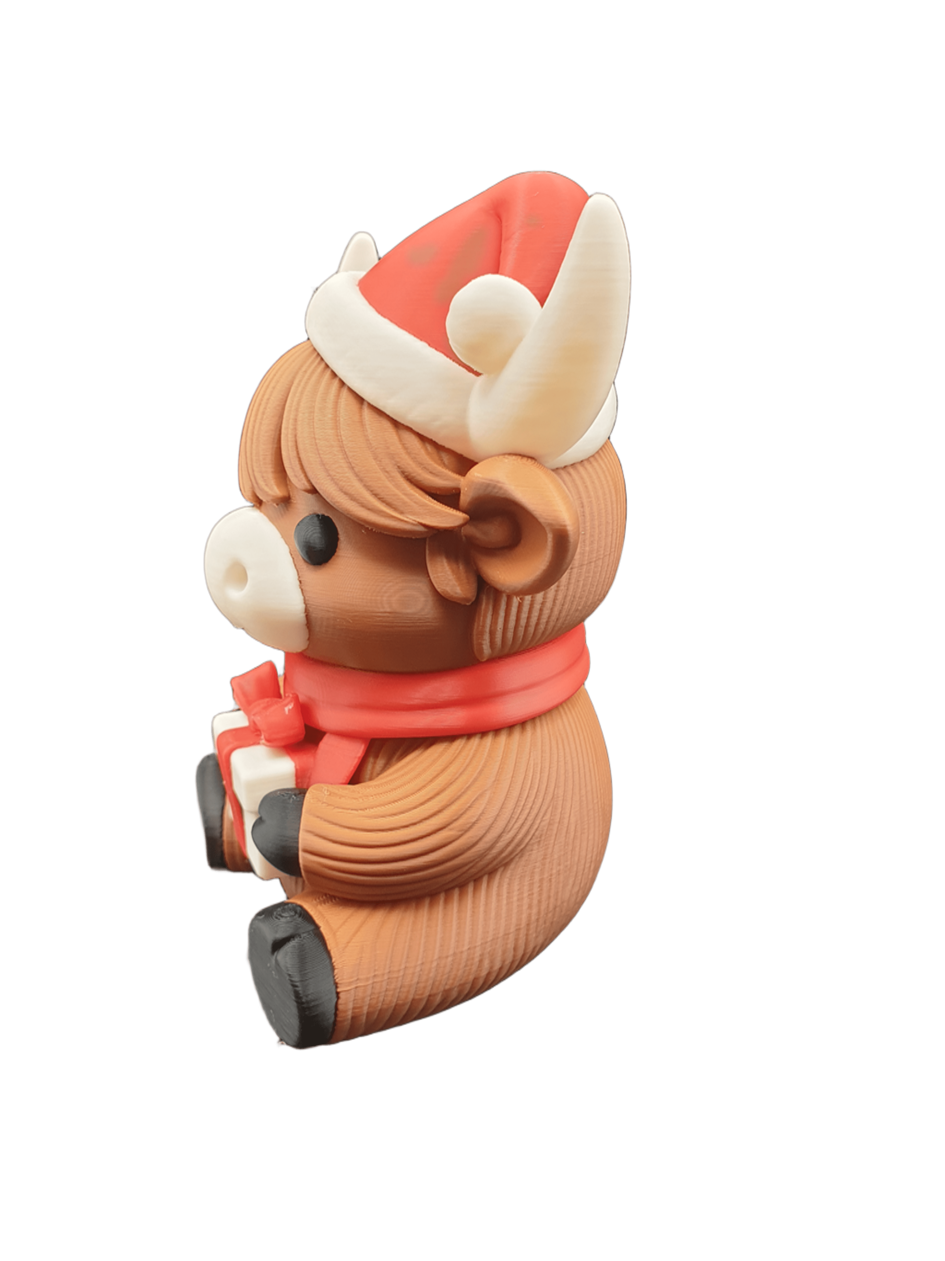 Figura Decorativa - Vaca de las Tierras Altas-2