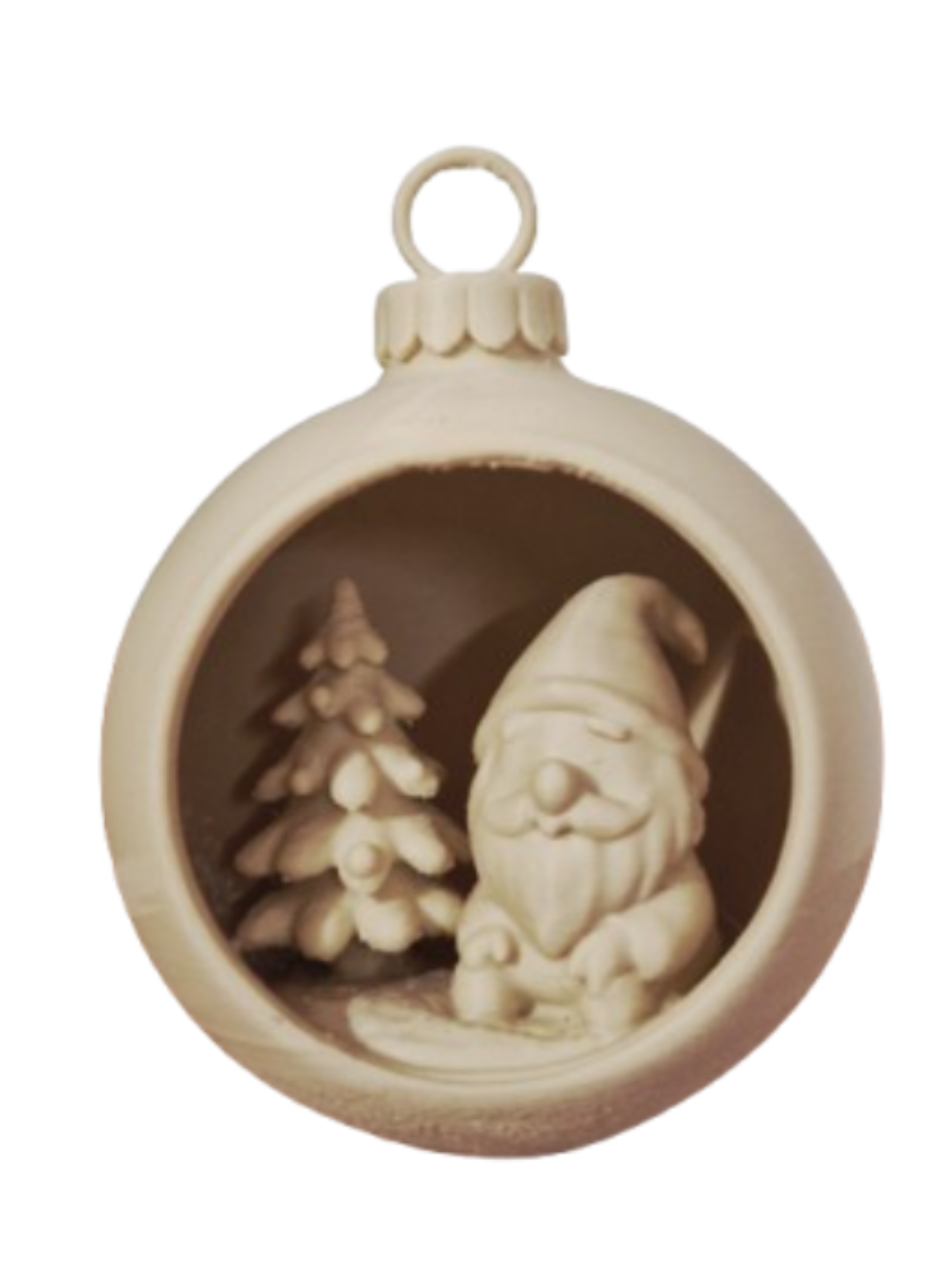Adorno para el árbol de Navidad- Papá Noel -0