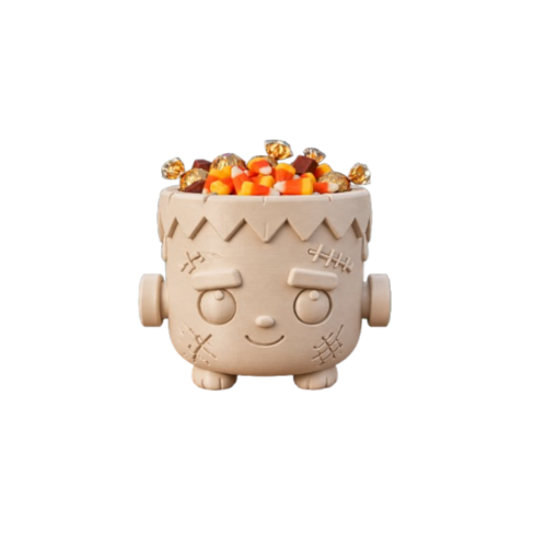 Bowl Decorativo- Frankie Dulcero Halloween 18 cm Beige-0