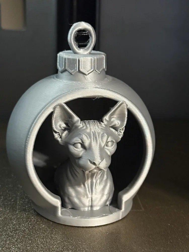 Decoración De Gato - Navidad-3