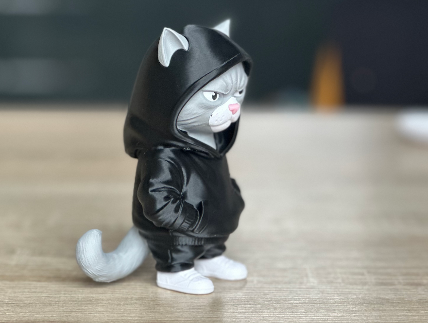 Figura Decorativa- Gato Urbano-2