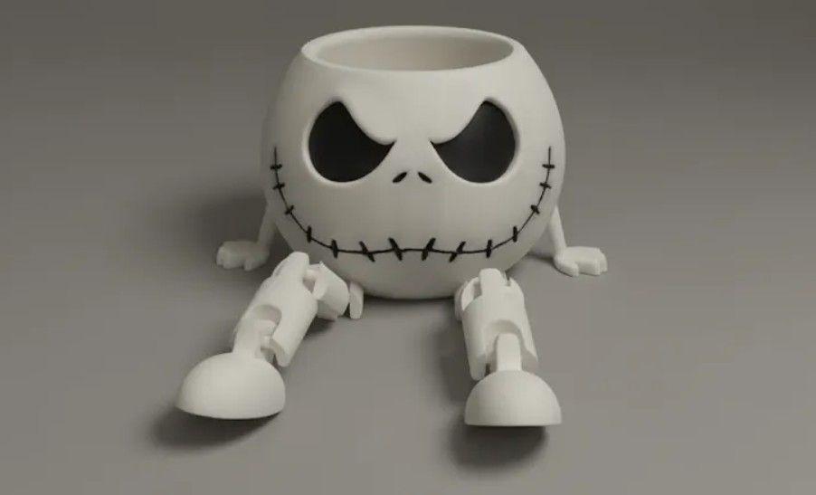 Decoracion Tazon Jack Skellington-2