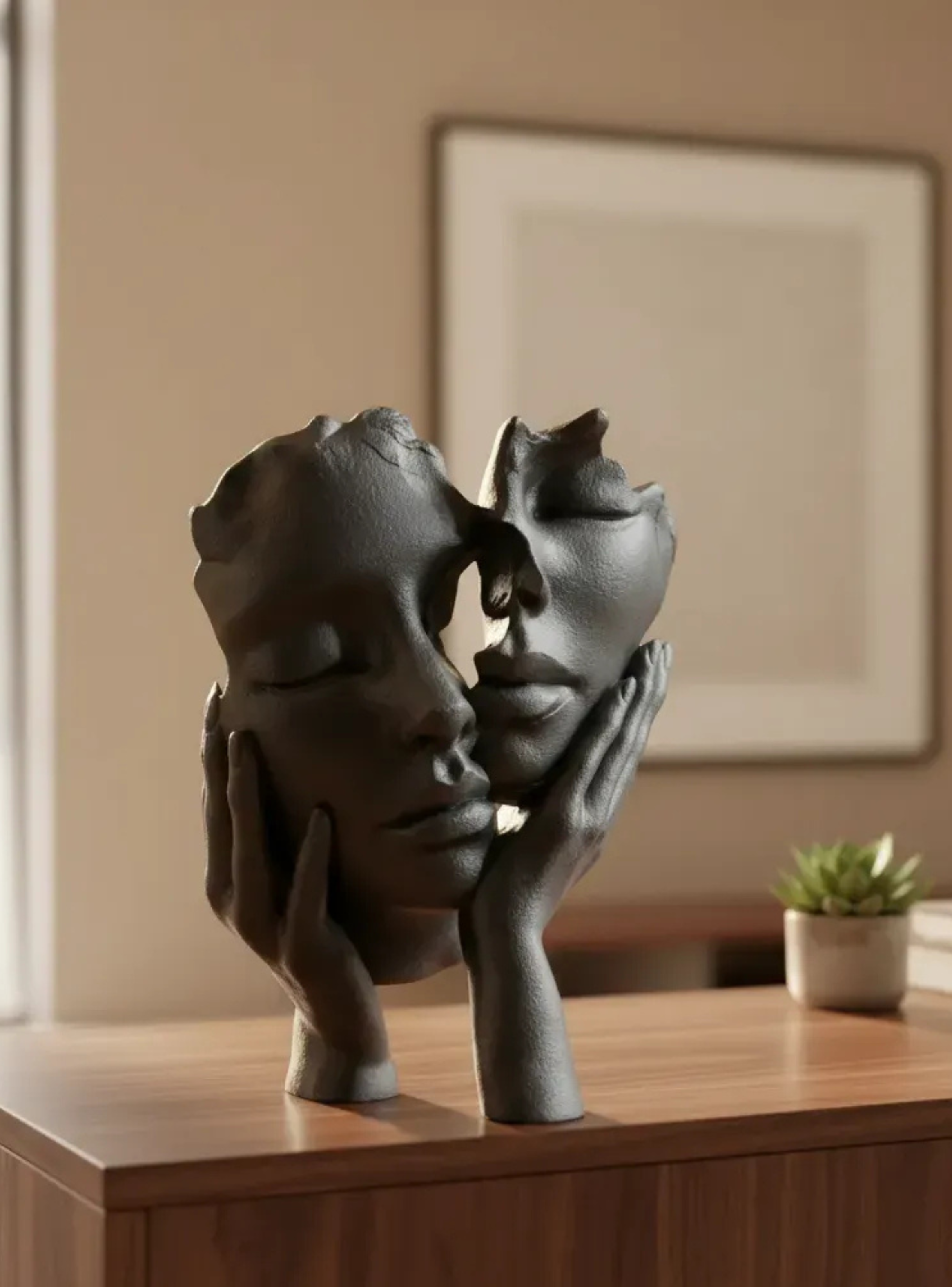 Escultura Elegante Prints Patro - Abrazo Etéreo-4