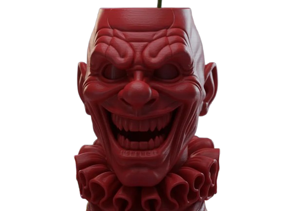 Macetero Payaso de Miedo-2