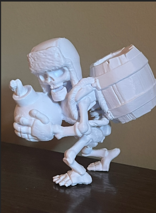 Figura Decorativa Esqueleto Gigante (Clash Royale)-2