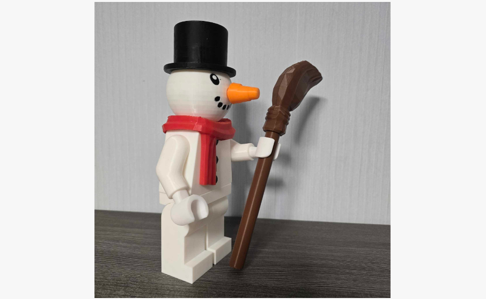 Muñeco de nieve - Figura navideña-2