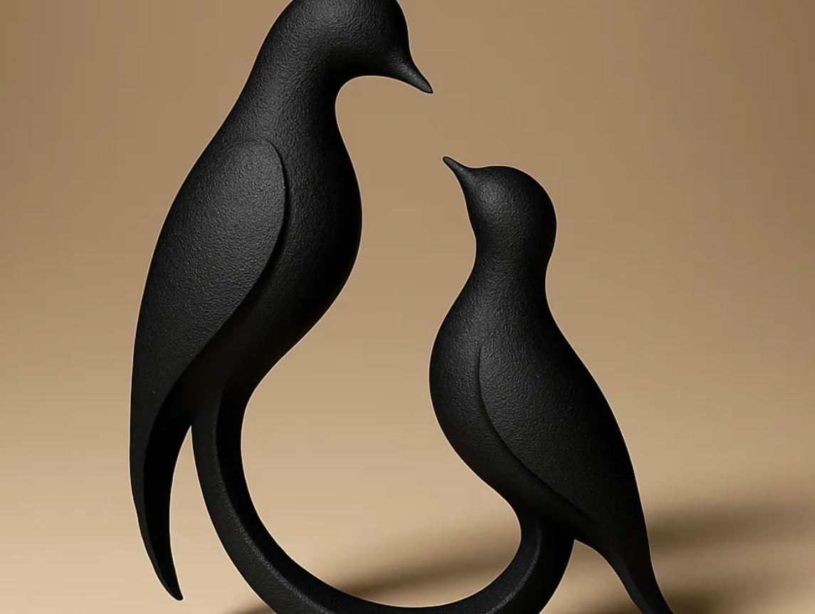 Escultura decorativa - Aves-2