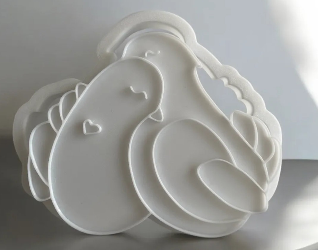  Cortador de galletas y sello de tortolitos-4