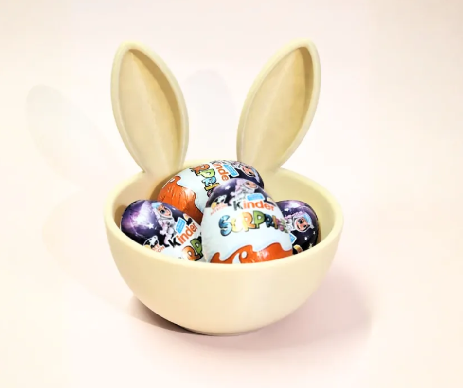 Cuenco de Conejito de Pascua-2