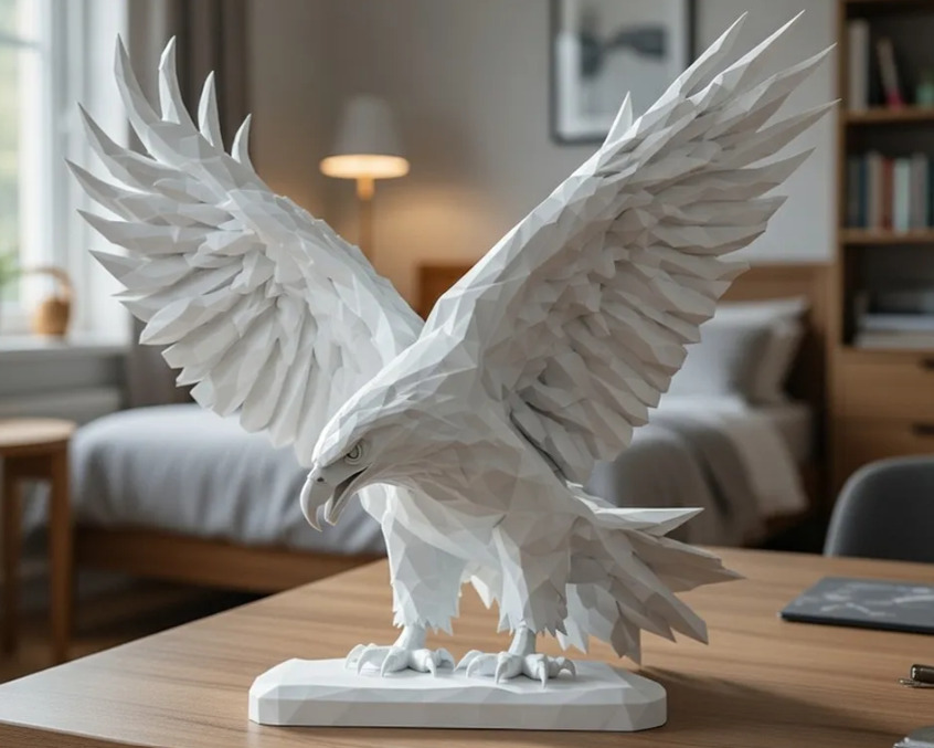 Escultura Decorativa Prints Patro- Águila Majestuosa-5