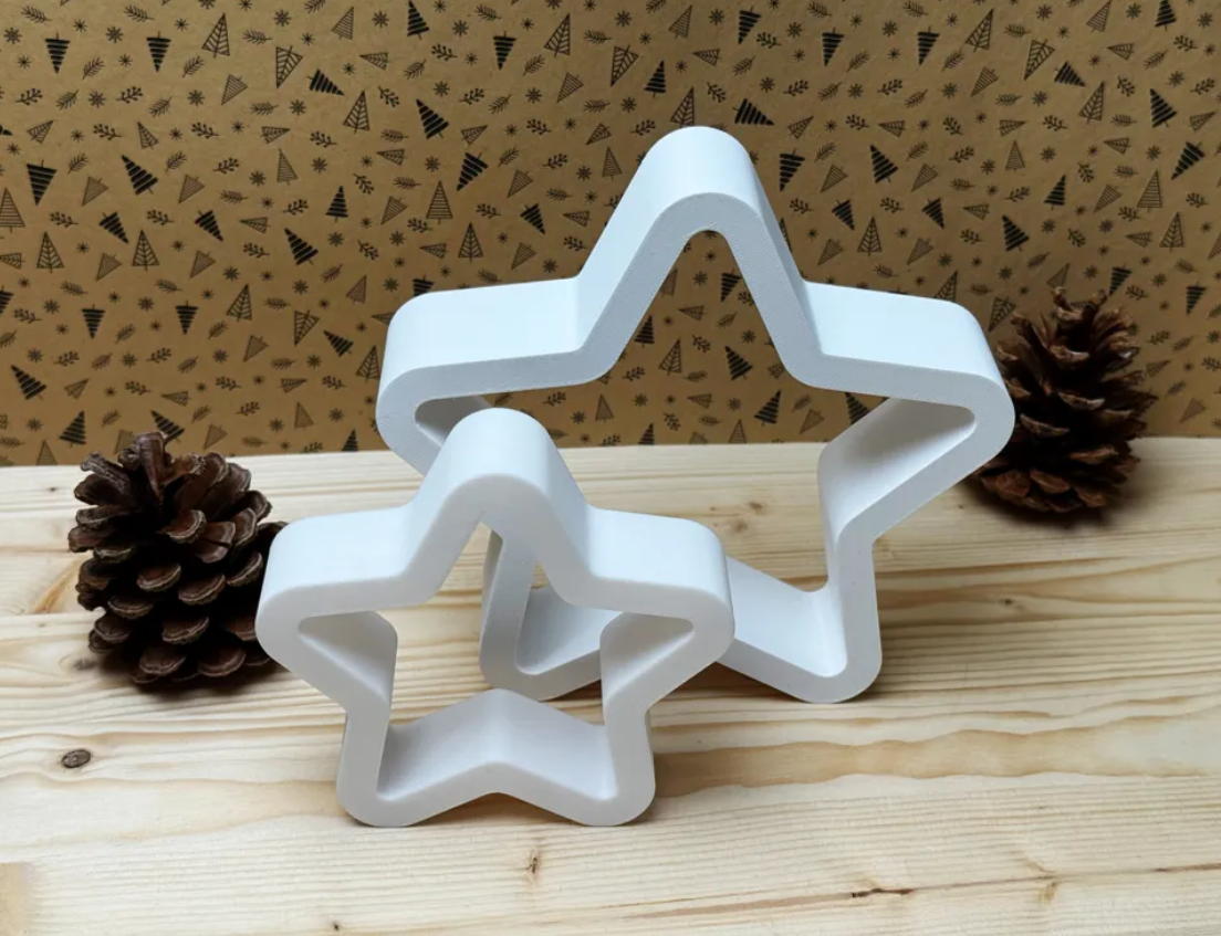 Adorno navidad - Estrellas (pack 2 un)-3