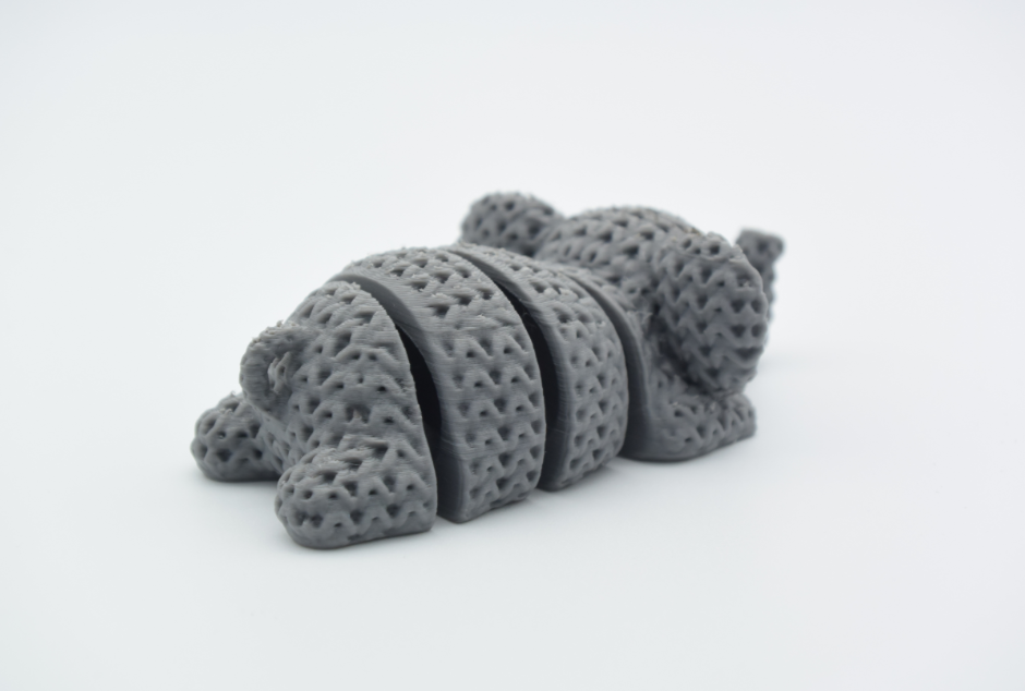 Llavero Elefante Tejido Articulado-2