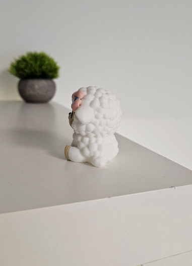 Escultura Decorativa- Mini Oveja Tierna-2
