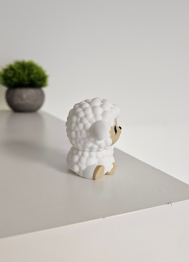 Escultura Decorativa- Mini Oveja Tierna-3